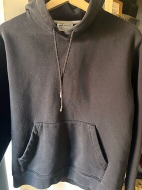 Norse Projects Men's Black Vagn Hoodie Size L